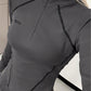 Cyberpunk long sleeve crop top with seam detail