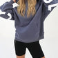 Hip hop oversize hoodie with letter print