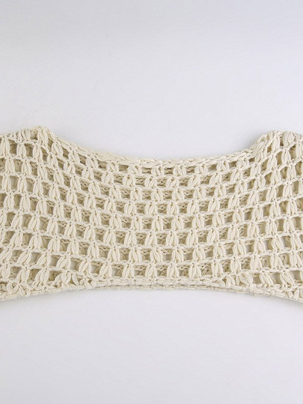 Long Sleeve Crochet Bolero Crochet Top